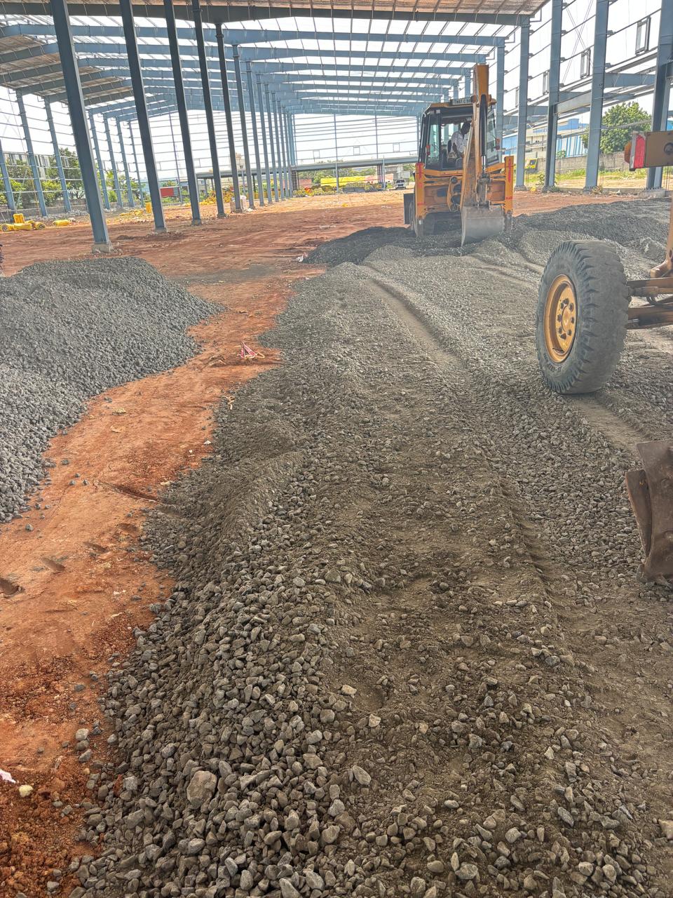 Wet Mix Supply And Leveling Work
